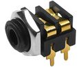 Złącze audio, Gniazdo, Mono, Kąt prosty, 3.5 mm, Opakowanie 5 sztuk
